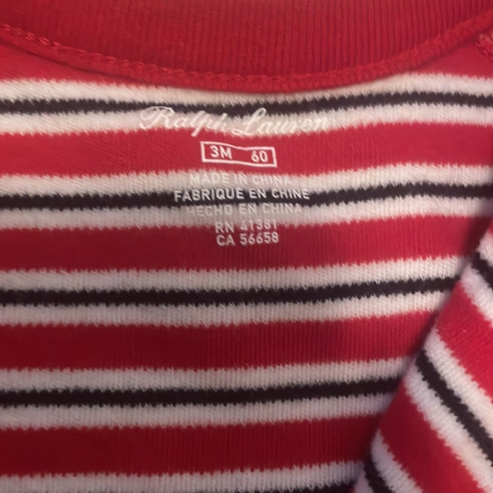 Ralph Lauren onesie (3-6 months) - Picture 3 of 3